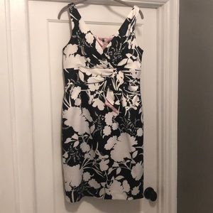 Beautiful black and white floral dress